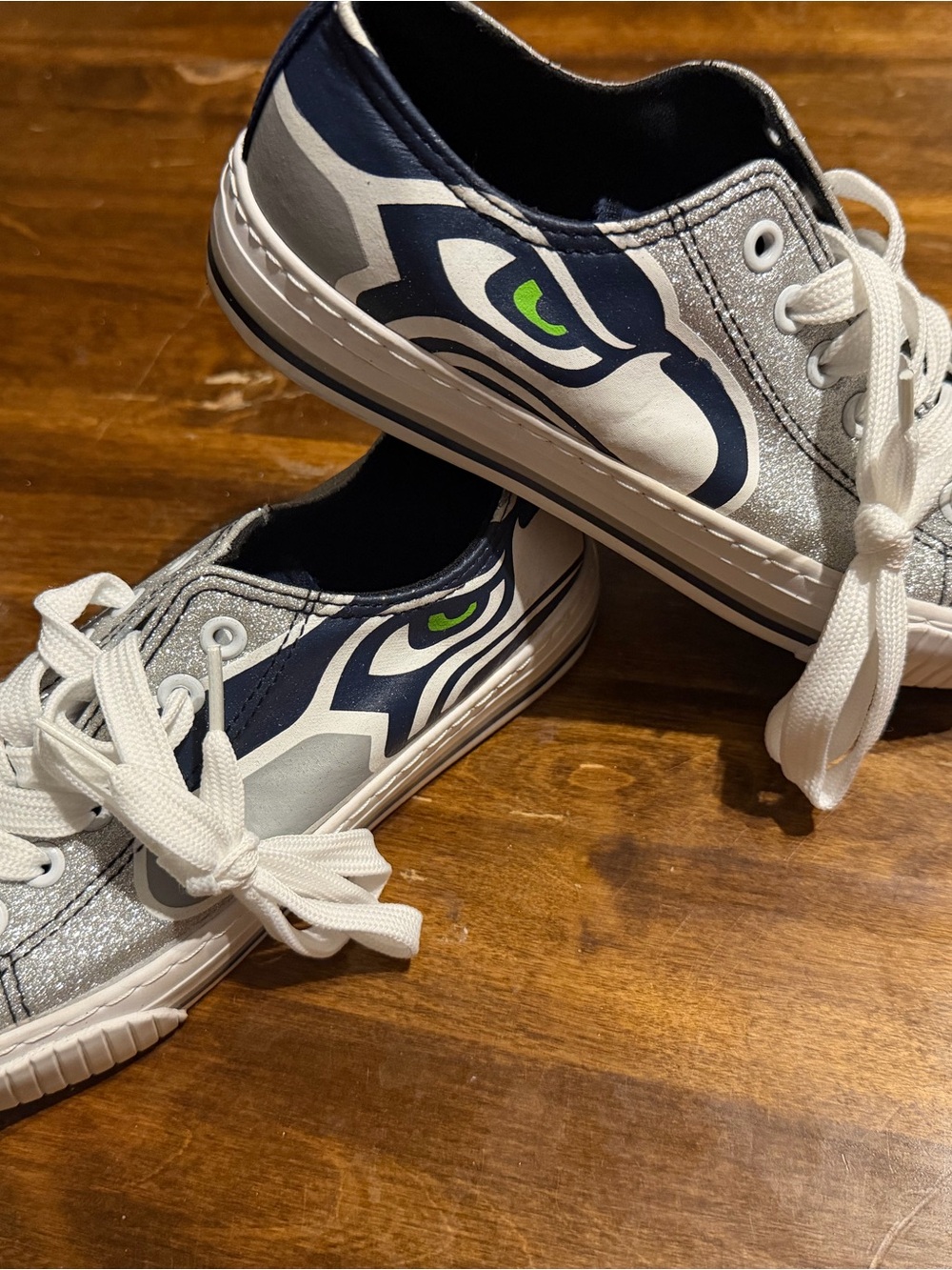 Women’s size 7 Seattle Seahawks shoes